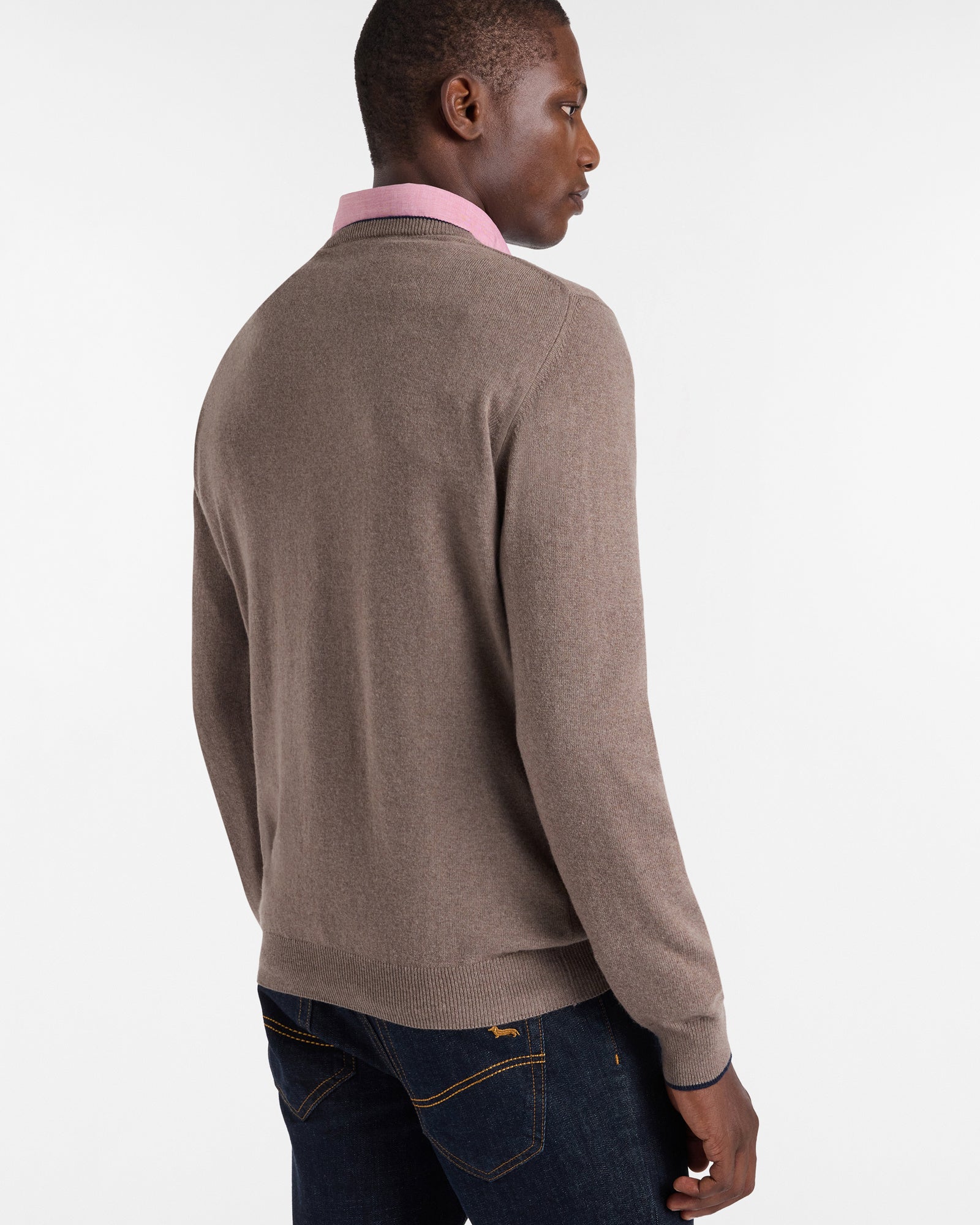 Pullover Dettagli A Contrasto