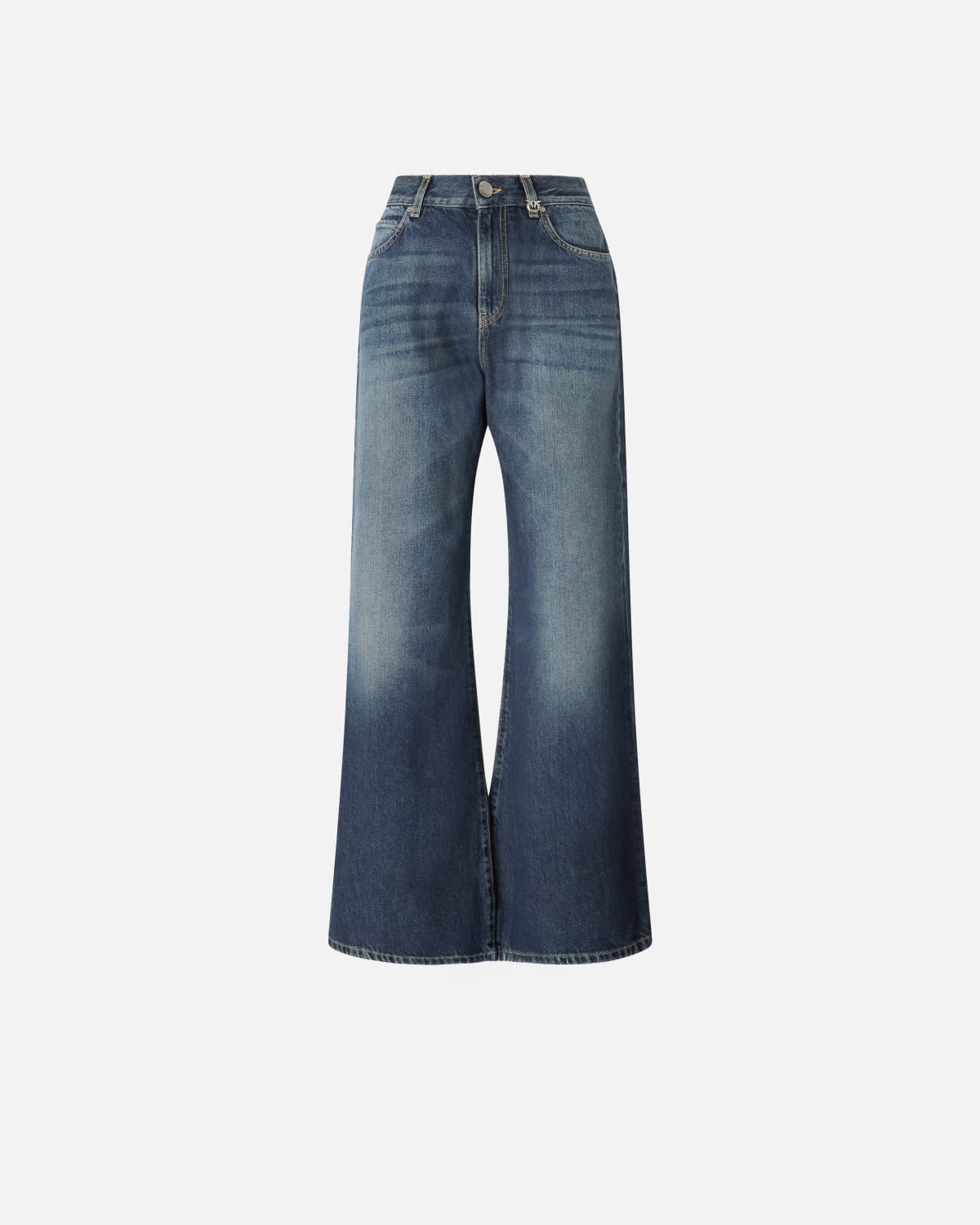 Jeans wide leg in denim soft